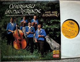 Oberhasli Ländlerfrinde – Mier Heis Luschtig!  LP GEWASCHEN