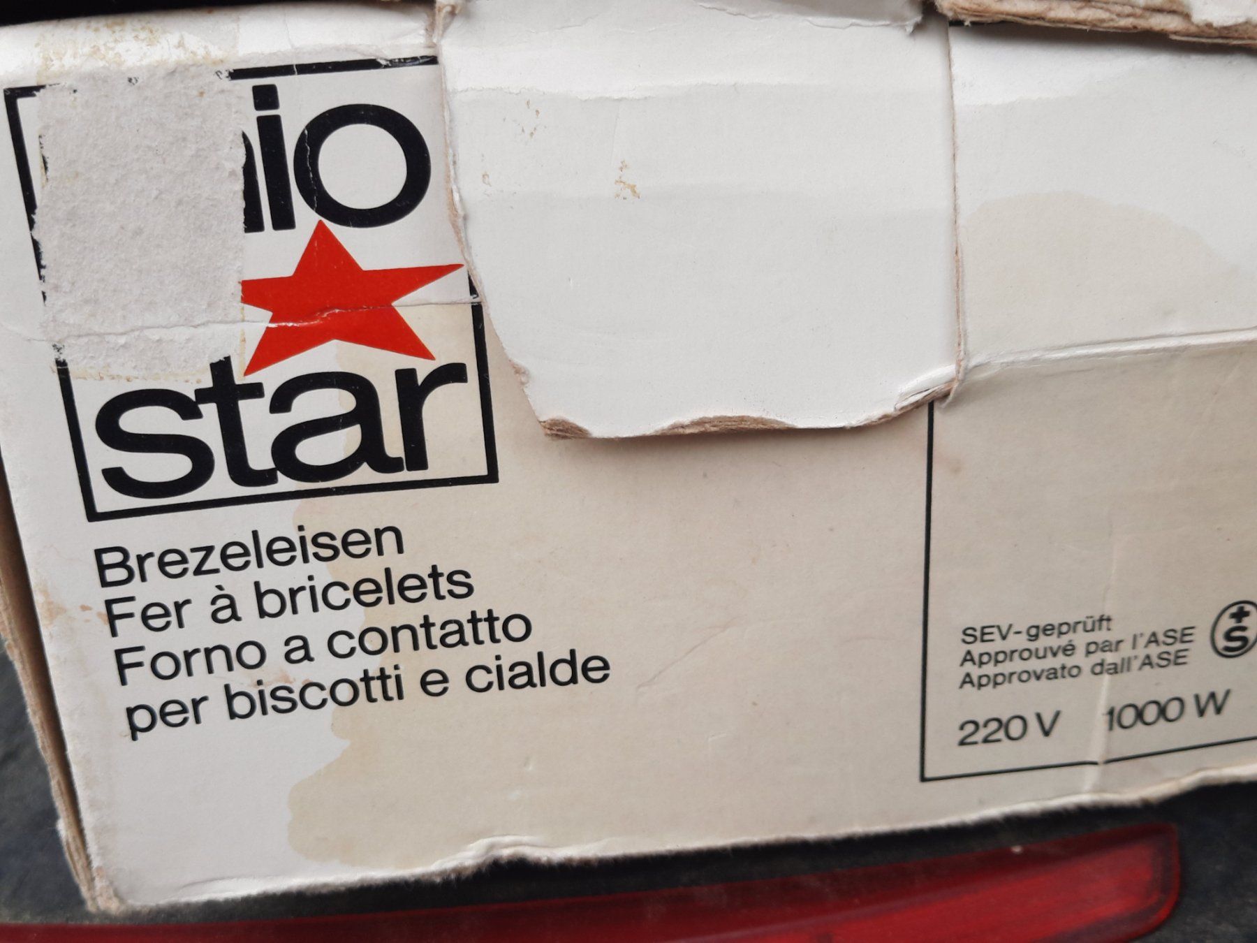 Mio Star Elettrodomestici da cucina: Fer à bricelets – Usato da Lausanne venduto da Danmartin0 1