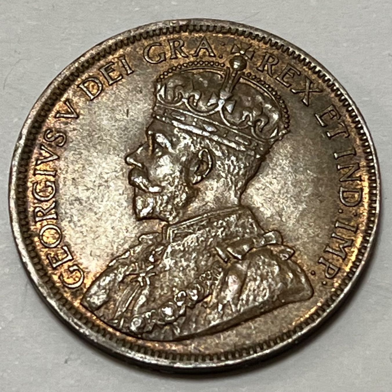 Alle Münzen: 1 Cent - George V  - Canada - 1918 – Gebraucht aus Dietikon von Numis8953