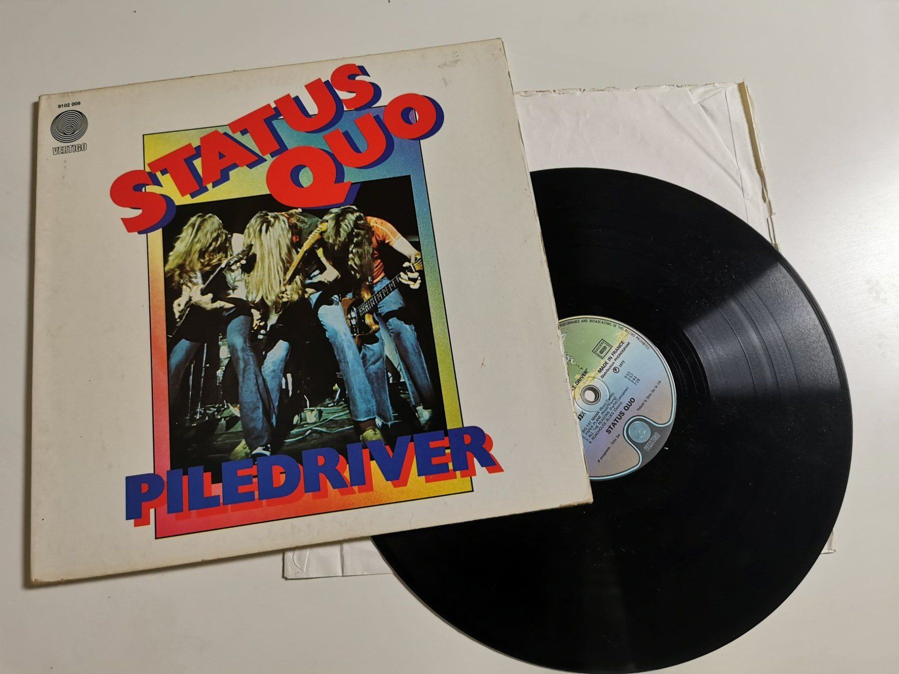 Vinyles: STATUS QUO - PILEDRIVER – D'occasion à Grafenried par House-of-Oldies