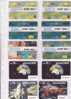 Prepaid Telefonkarten  div. Sujets,
