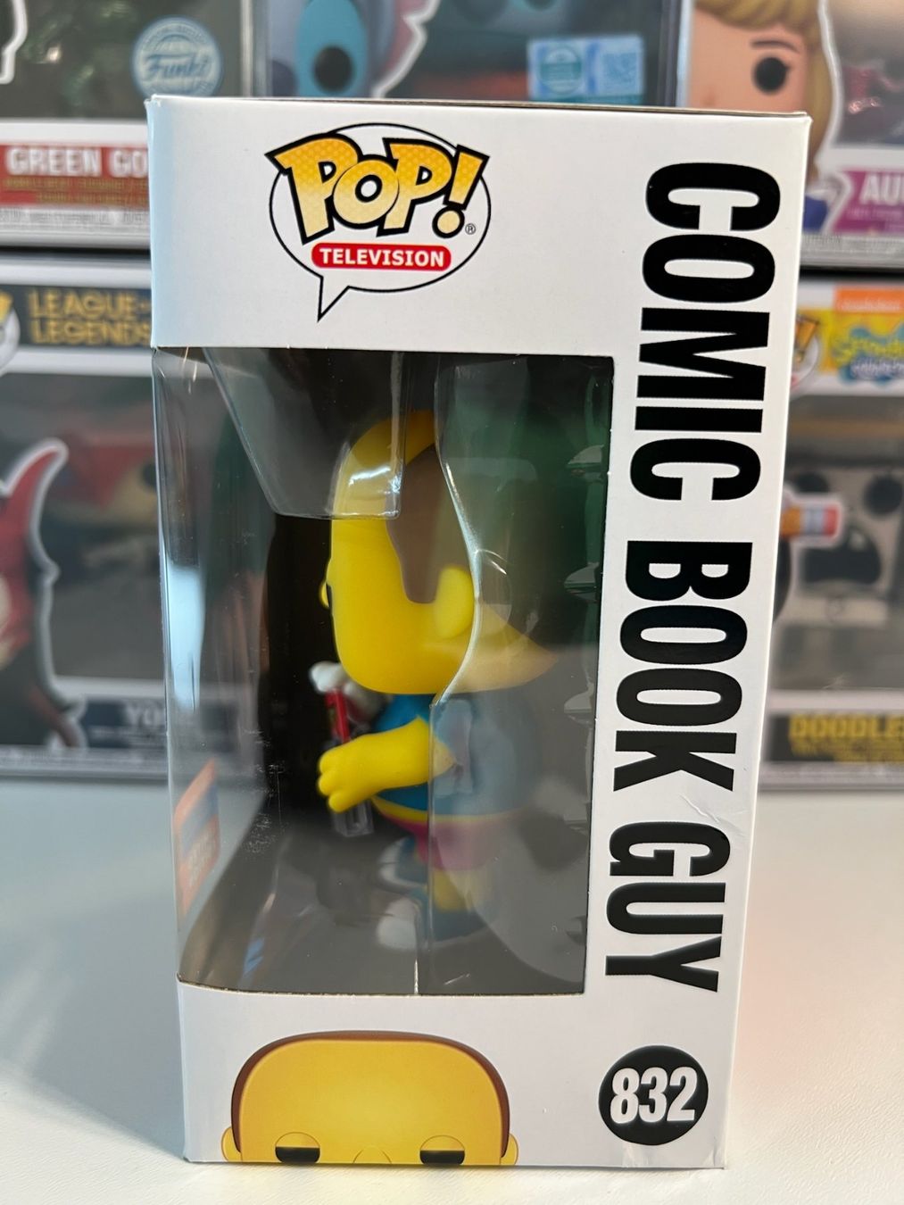 Funko Statuette: Funko POP! Television Les Simpsons Comic Book Guy Limitée – Usato da Le Mouret venduto da perfectbijou 3