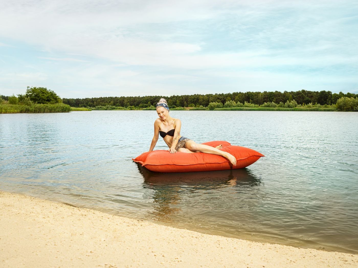 Poltrone: Wasser Schwimm Sitzsack anthrazit – Nuovo e nell'imballaggio originale da Kölliken venduto da Peter-Moebel 2