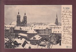 ST. GALLEN im Winter - 1905