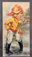 tableau vintage monté sur bois, culte !