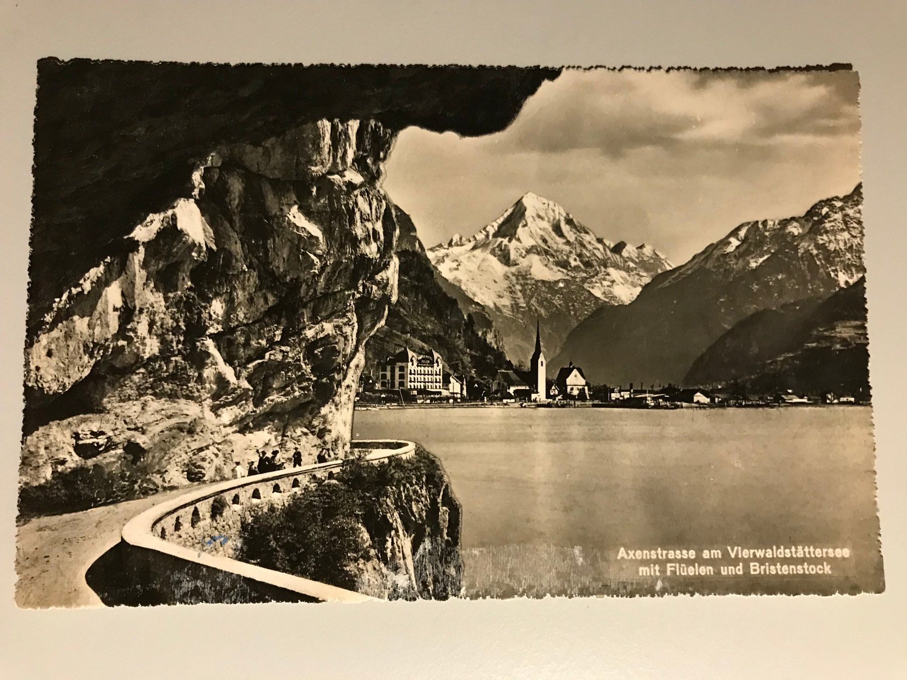 Cartoline postali: Antike Postkarte Axenstrasse – Nuovo (secondo la descrizione) da Abtwil SG venduto da mutts1