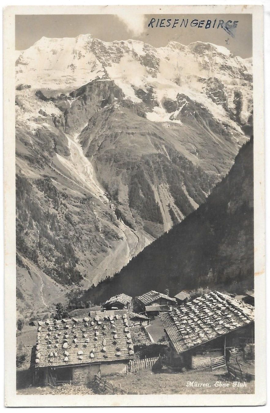 Cartoline postali: Mürren Ebne Fluh – Usato da Olten venduto da clotaldi