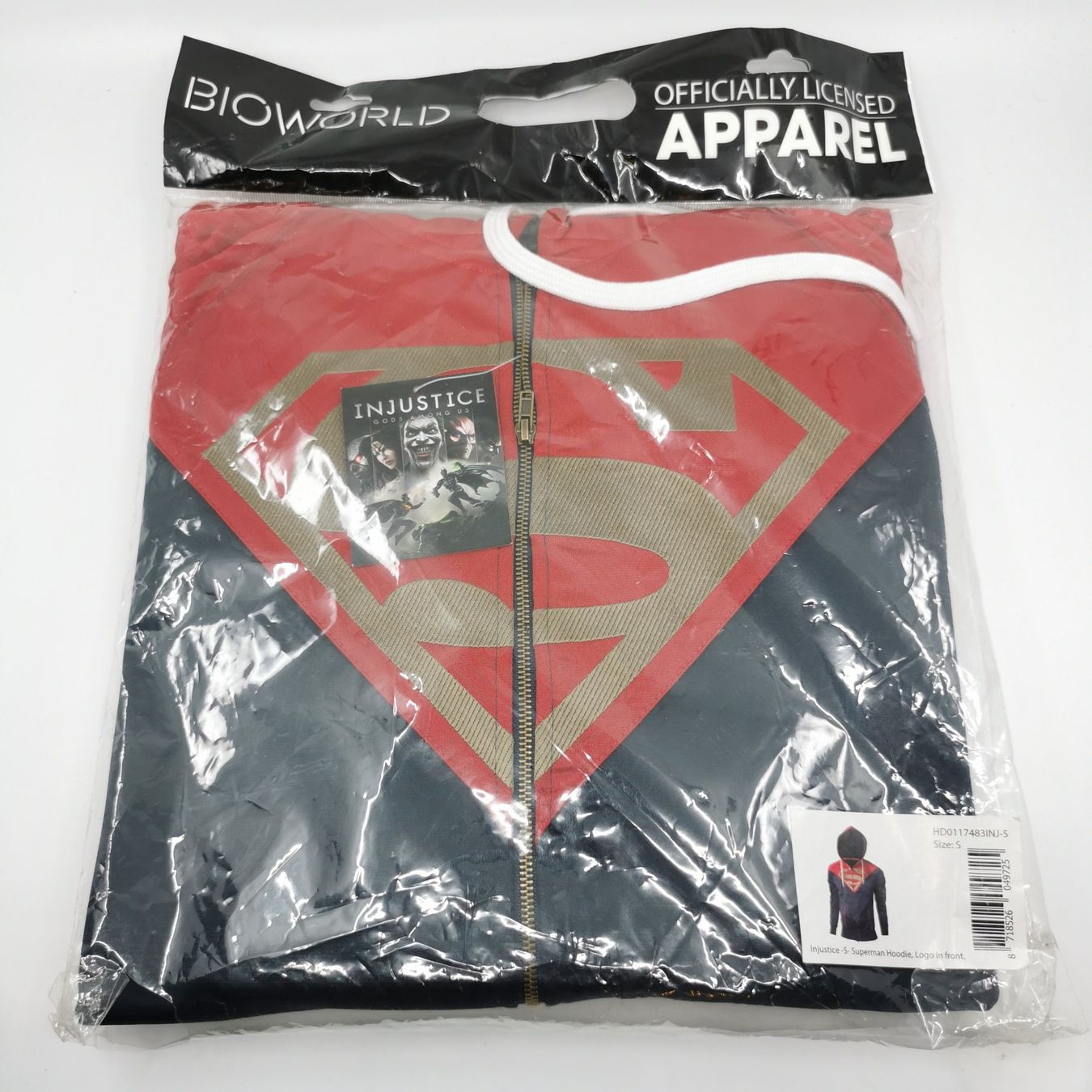 Maglioni & Felpe: Sweater à capuche Superman DC (S) – Nuovo e nell'imballaggio originale da Lutry venduto da Brocantosaurus 1