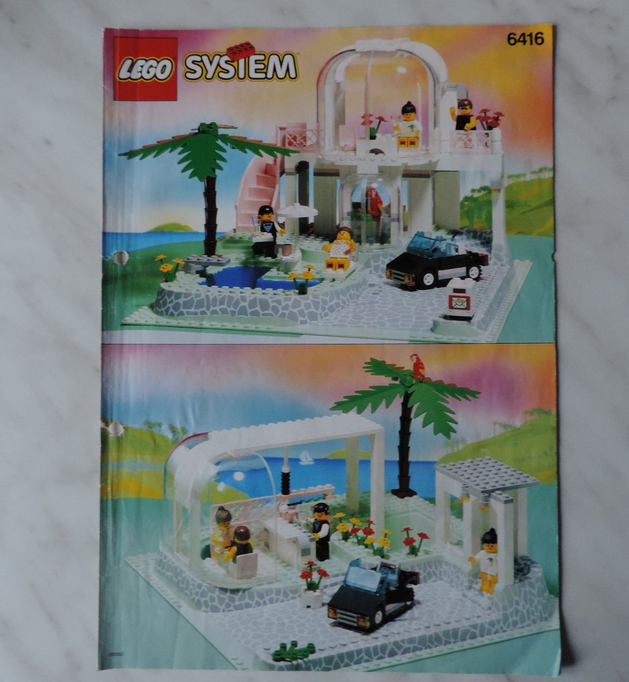 Lego Giocattoli: Poolside Paradise,  Set 6416  (1992) – Usato da Burgdorf venduto da ursla50 6