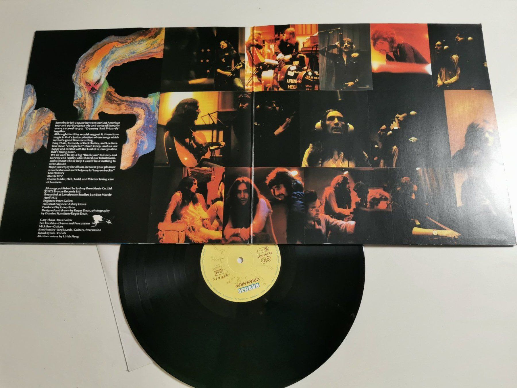 Schallplatten: Uriah Heep - Damons and Wizards – Gebraucht aus Grafenried von Jukebox70 2