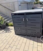 Doppel Container / Mülltonnen Gehäuse