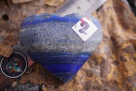 Lapis Lazuli    Herz   no2   55mm
