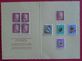 1952, J143-J147 Limitierte Pro Juventute Ausgabe-HEFT */O!