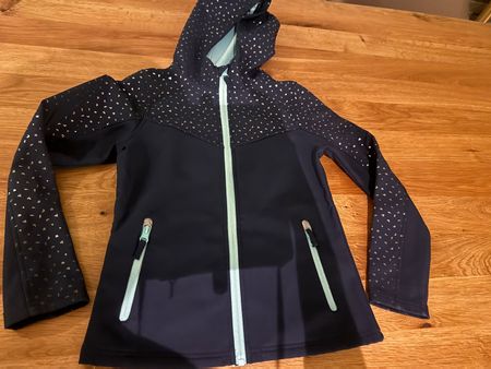 Softshelljacke Yigga dunkelblau Grösse 140 gebraucht