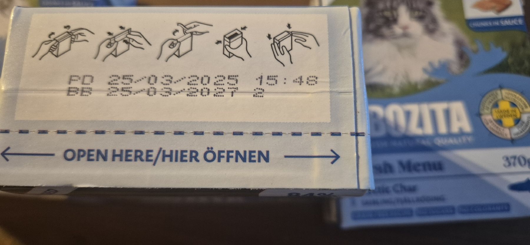 Nourriture: 3 Packungen Bozita Nassfutter  – Neuf (Voir description) à Engi par Hinzi84 1