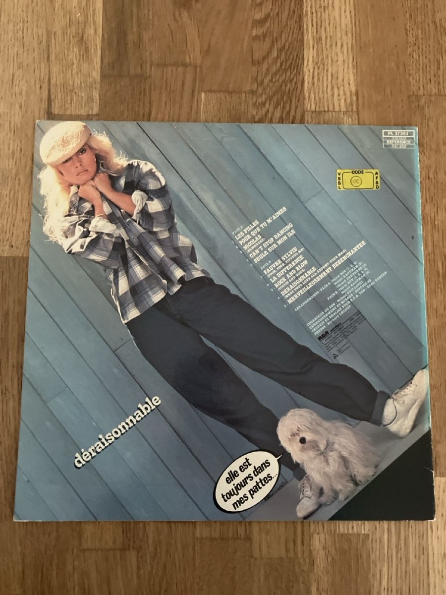 Dischi in vinile: Sylvie Vartan - Déraisonnable LP Vinyl Platte – Usato da Münchenbuchsee venduto da Simk91 1