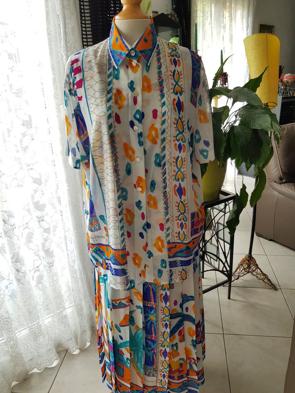 Completi & Tailleur: Louis Féraud Ensemble Vintage 42 – Usato da St-Triphon venduto da Jldr0 6