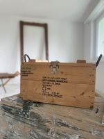  Militär Kiste Holz – Industrial Couchtisch / Aufbewahrung