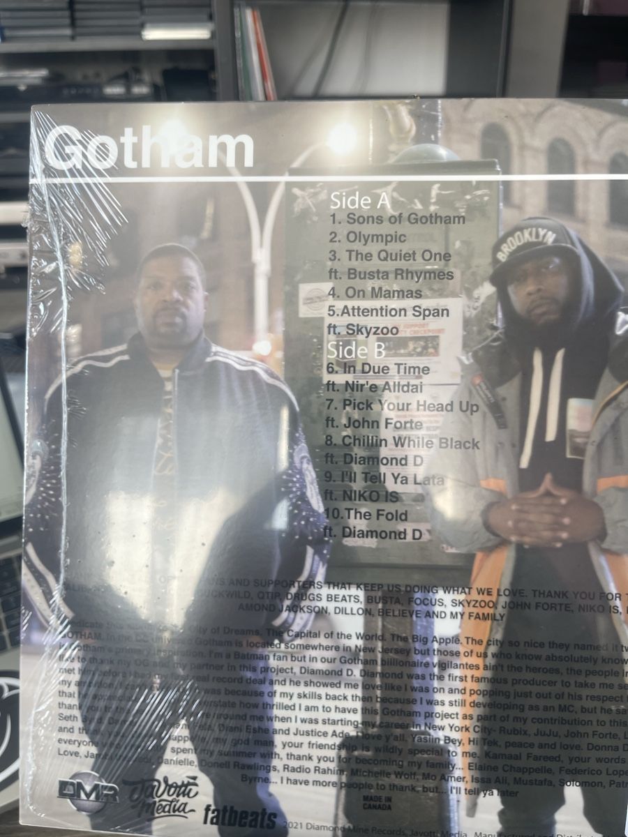 Dischi in vinile: Talib Kweli & Diamond D / Gotham – Nuovo e nell'imballaggio originale da Dagmersellen venduto da stonefinger 1