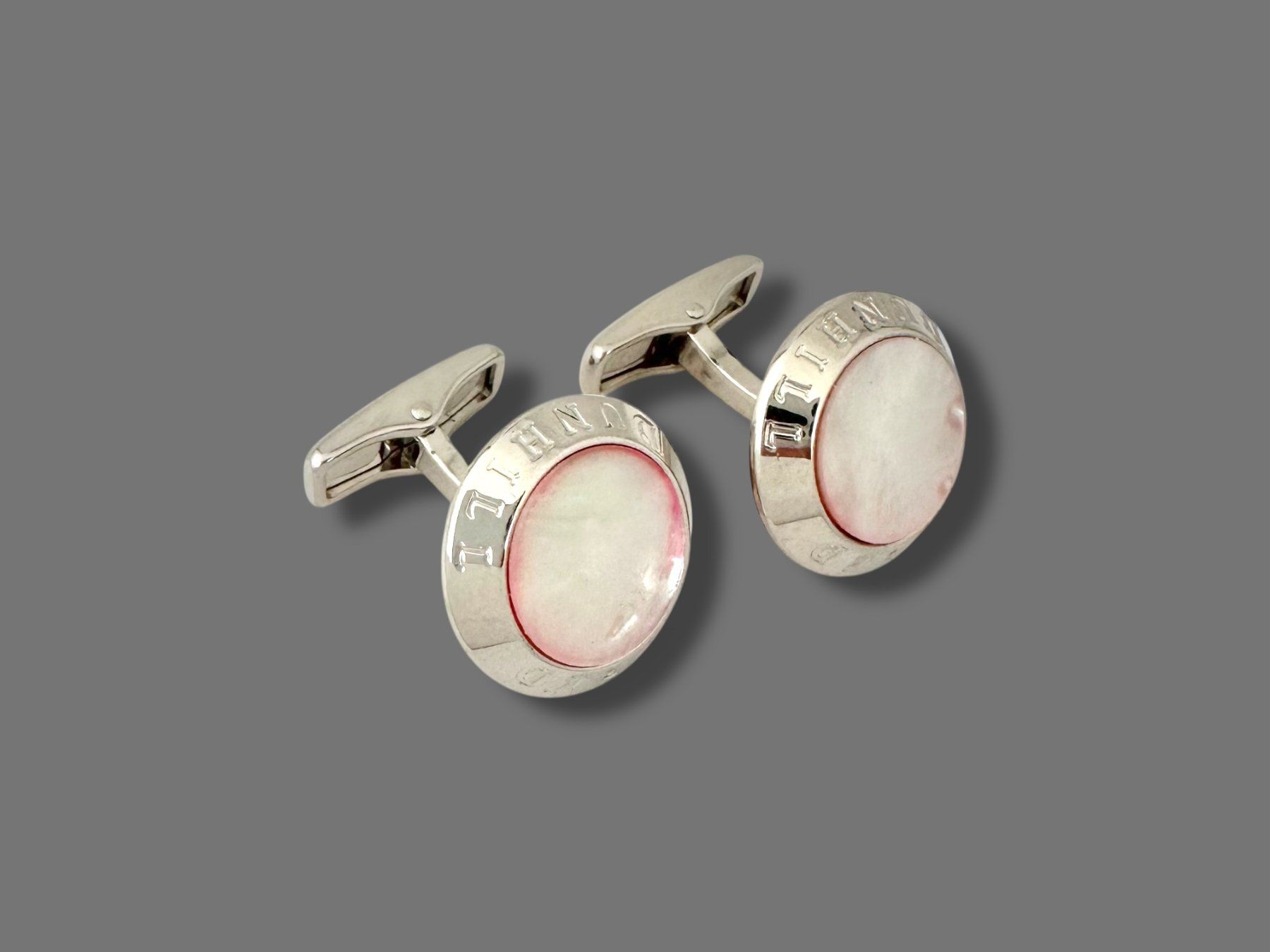 Dunhill Gemelli: Dunhill Sterling Silber - Vintage Cufflinks – Usato da Zuzwil SG venduto da artimmo 3