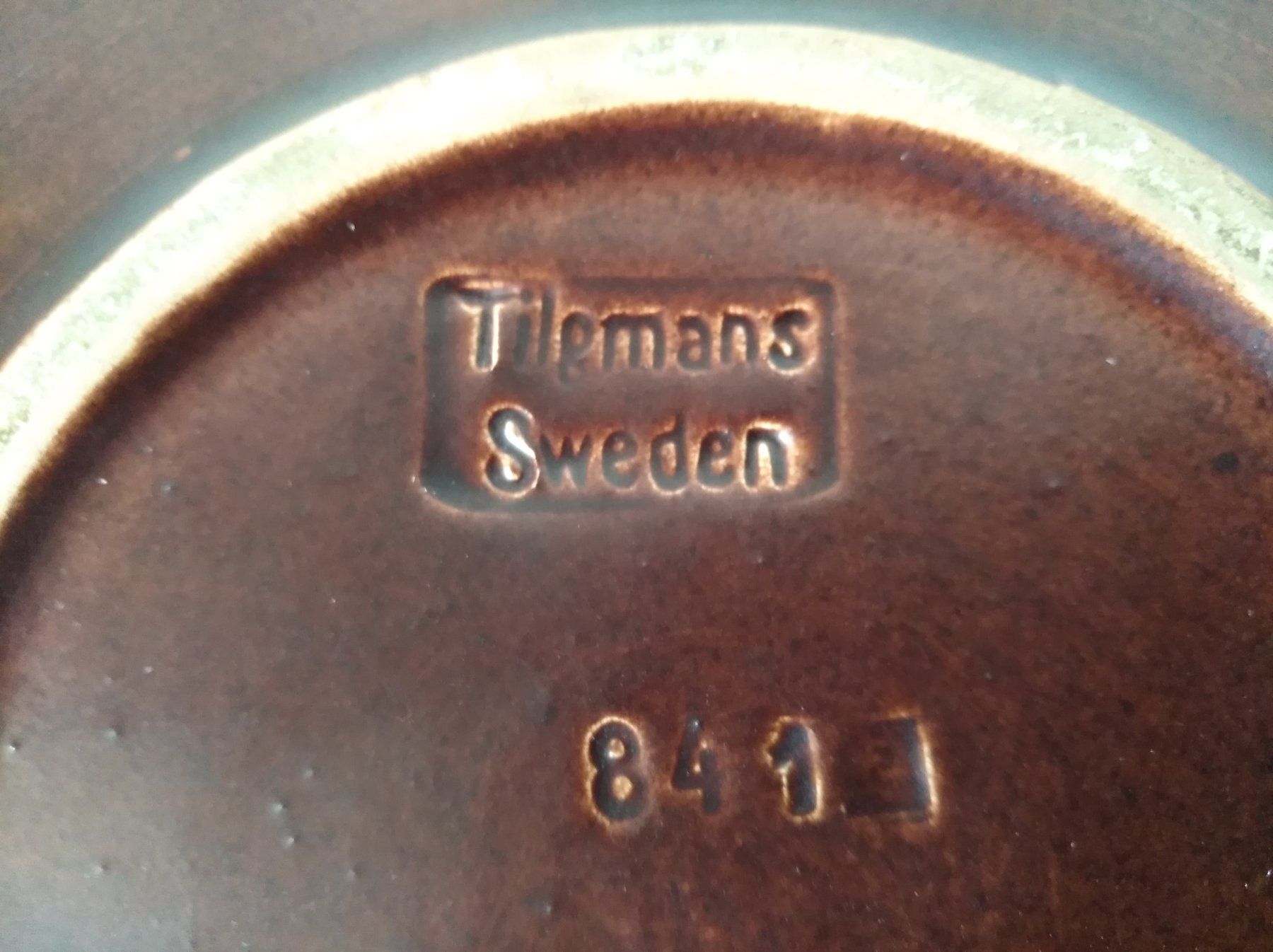 Piatti: Keramik-Teller von Tilgmans / Schweden – Usato da Chur venduto da rh86424 4