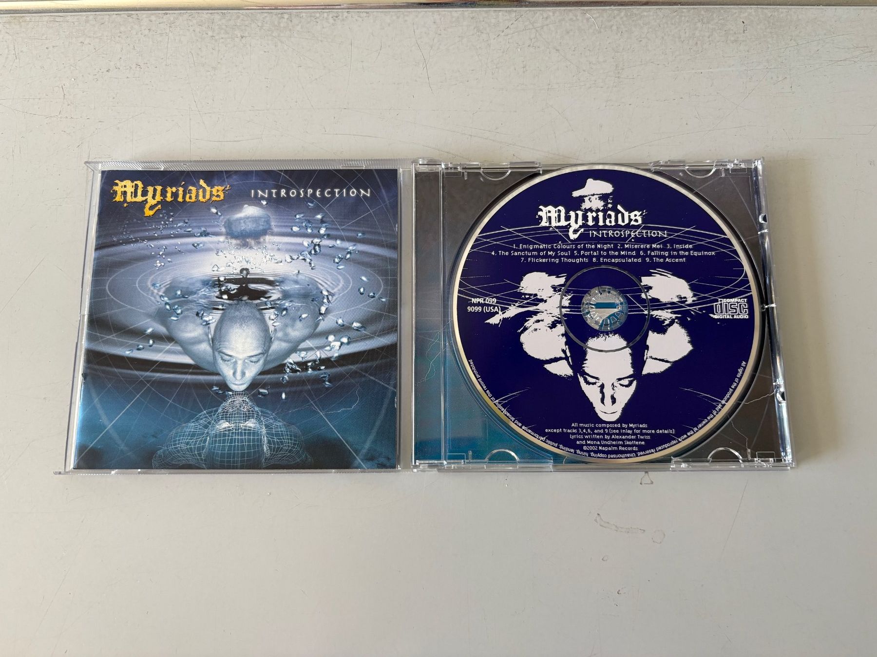 CDs: MYRIADS Introspection CD Gothic Metal – Gebraucht aus Wiedlisbach von Andrisa