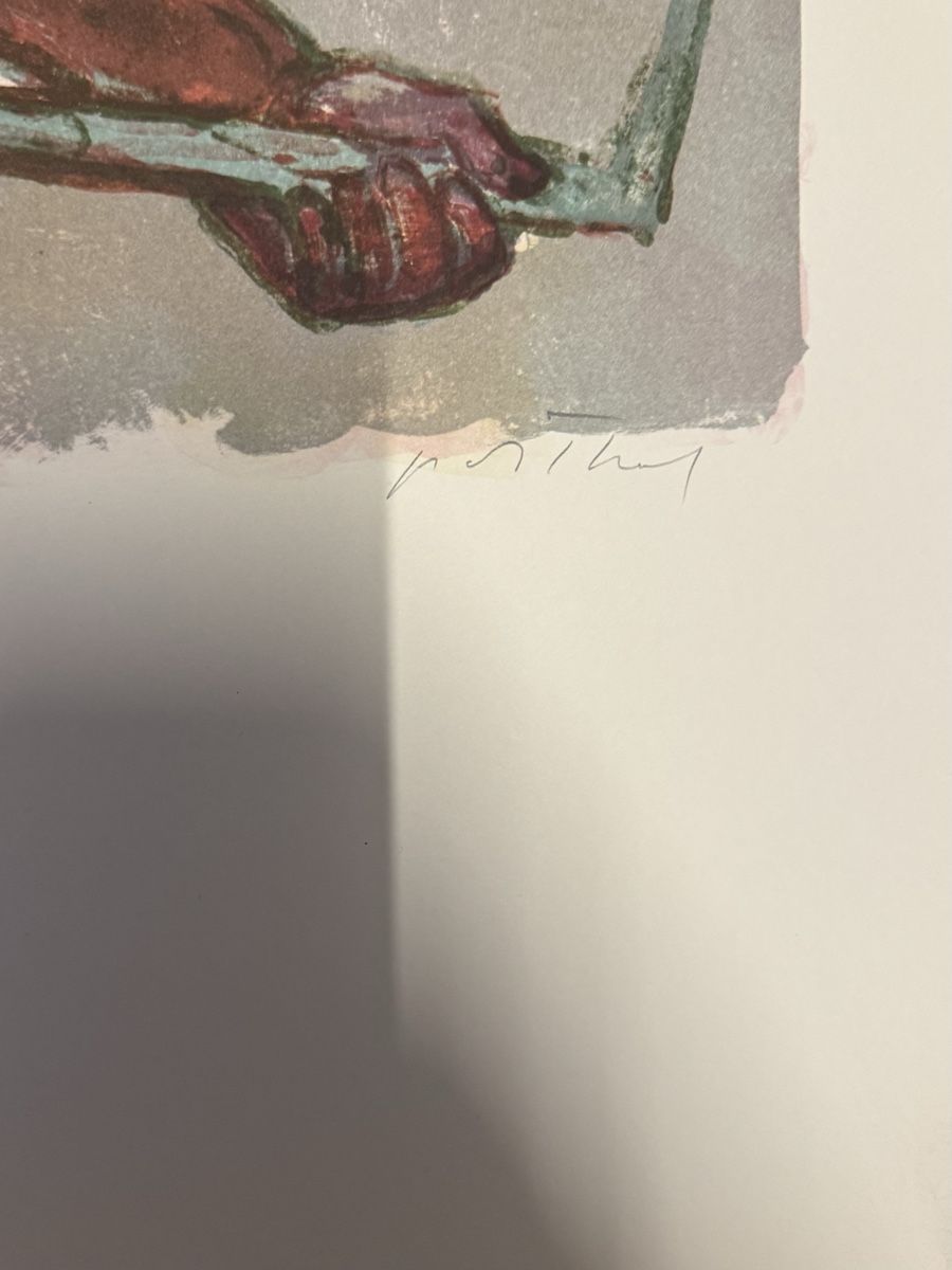 Grafica & Litografie: Lithos Hand signiert Bild  – Usato da Schlieren venduto da Freundlich02 4