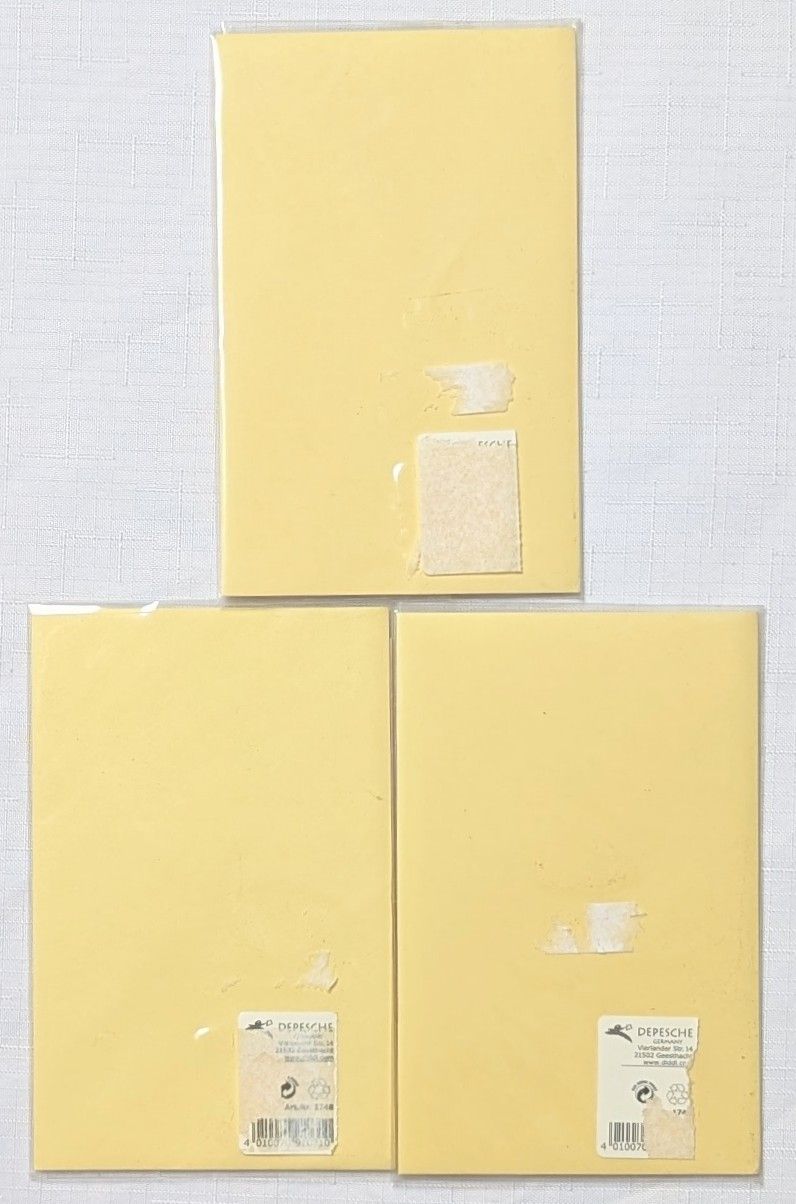 Cartoline: 3x Vintage Diddl-Effektkarten -  Pop-up-Karten  – Nuovo e nell'imballaggio originale da Wängi venduto da ABIZONE-86 1