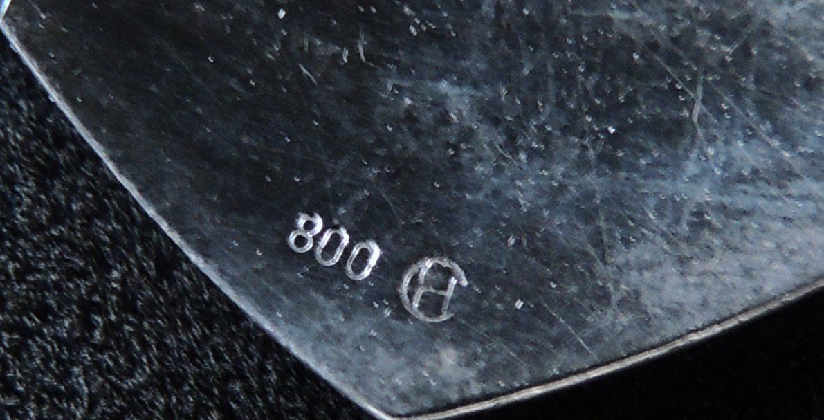 Catenine: Art Deco Silber 800 Halskette – Usato da Waldenburg venduto da schaller707 4
