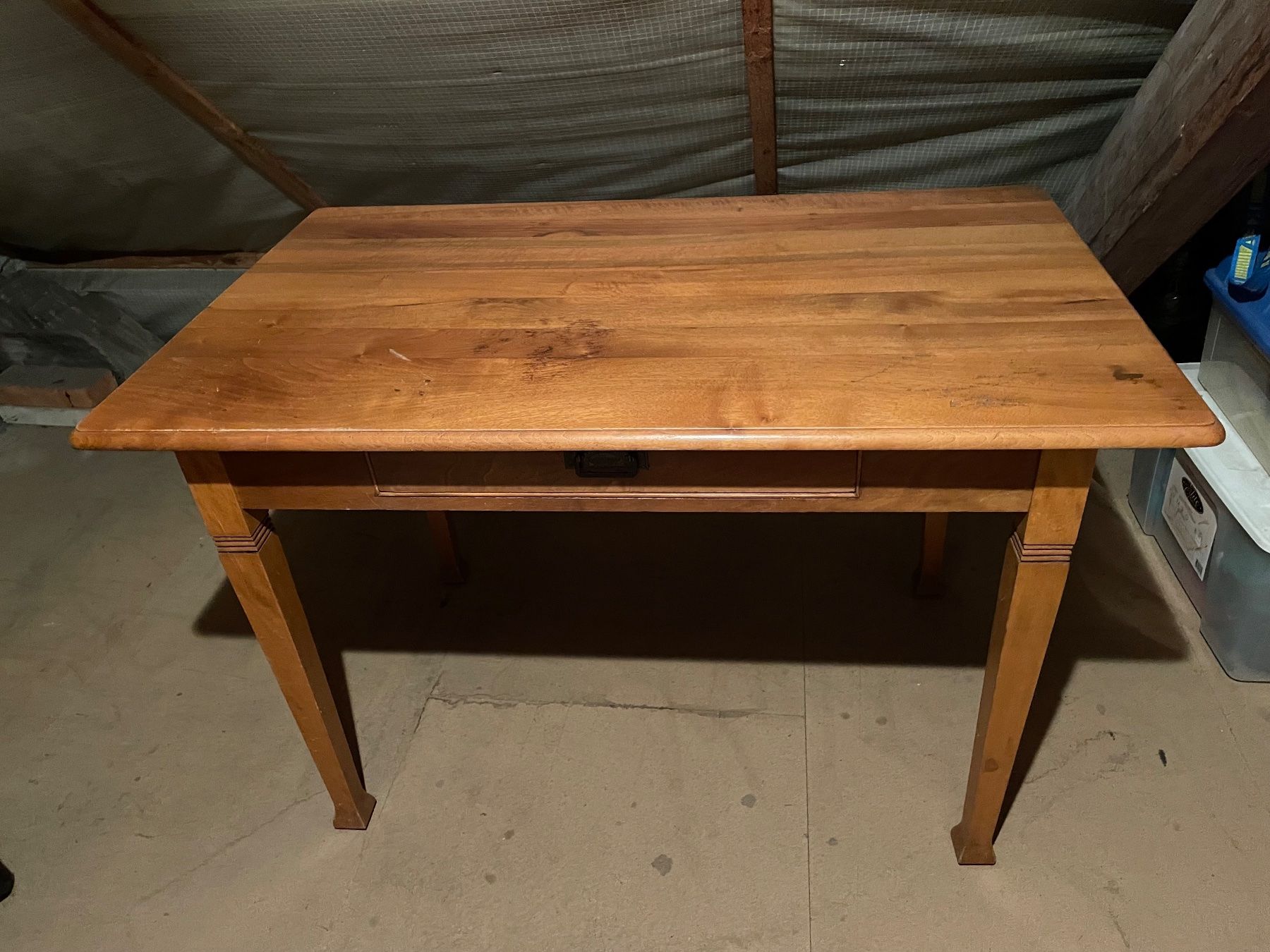 Tavoli: Antiker Tisch mit Tischplatte aus Nussbaum – Usato da Thalwil venduto da Chris0123 3