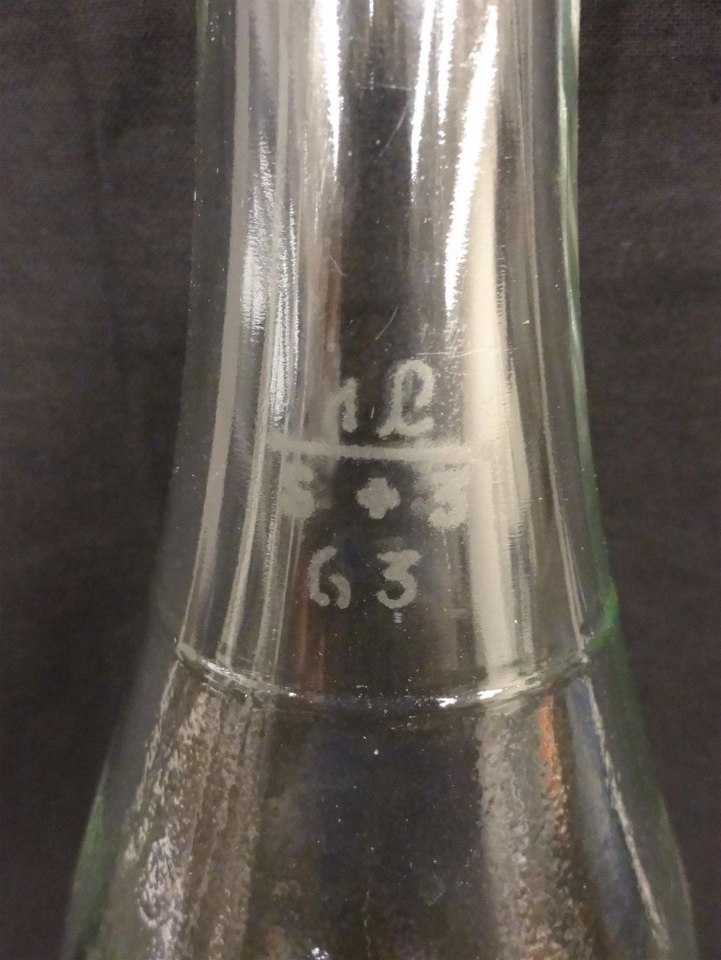Bicchieri, Caraffe & Bottiglie: alte Flasche MORAND MARTIGNY 1963 – Usato da Kerzers venduto da Flaschenposten 8