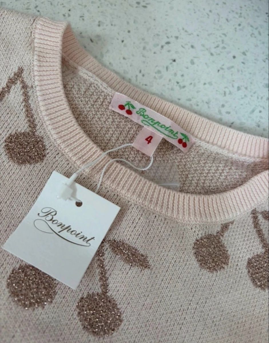 Bonpoint Pullover & Sweatshirts: Bonpoint cherry sweater size 4y – Neu (gemäss Beschreibung) aus Yverdon-les-Bains von pen_bbz8 3
