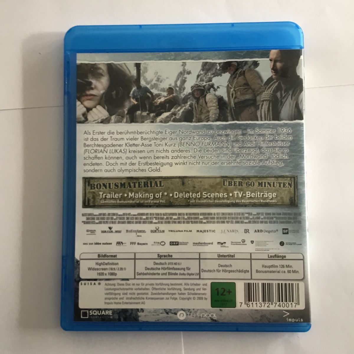 Tutti i DVDs: Nordwand Blu Ray – Nuovo (secondo la descrizione) da Blauen venduto da berlingo65 1