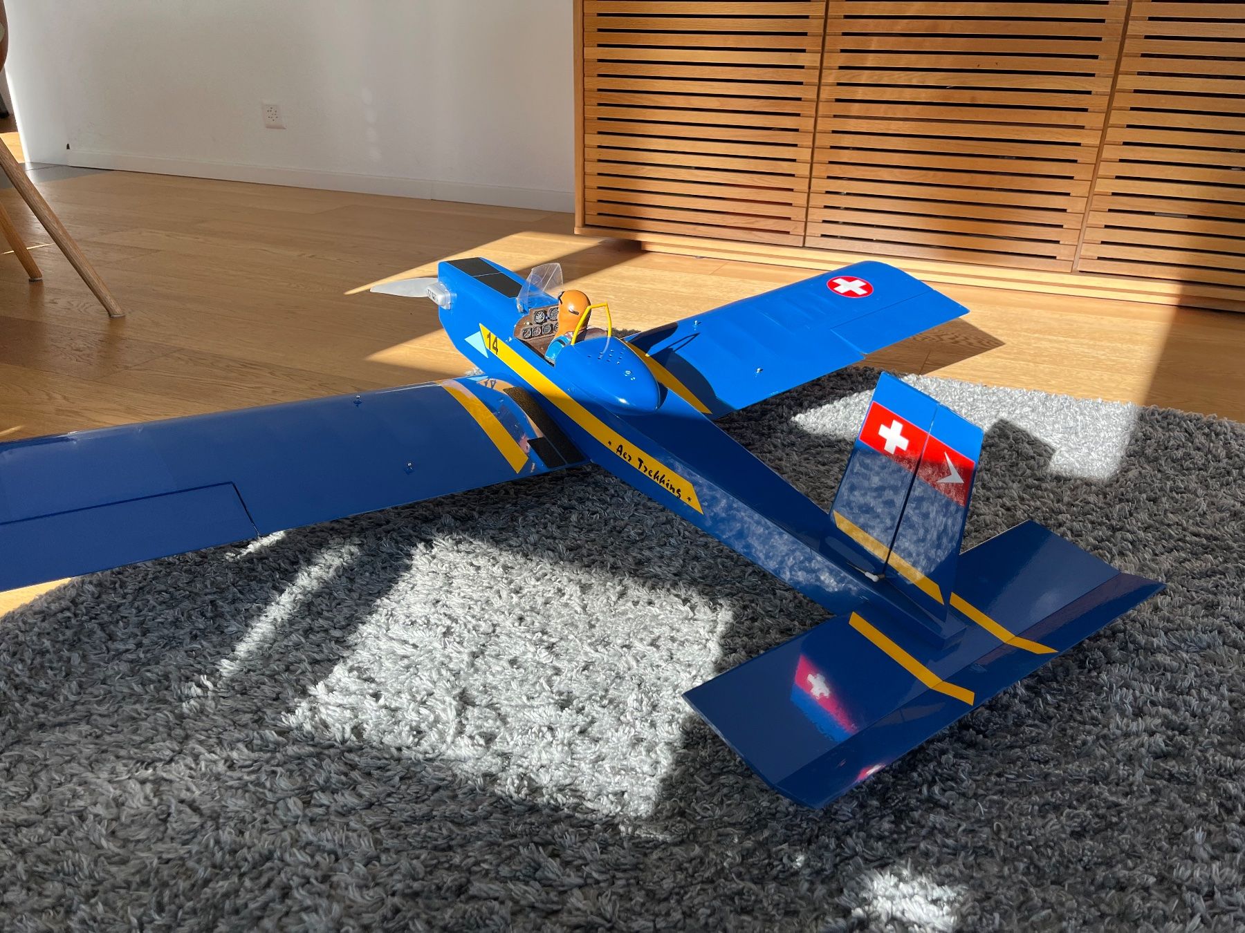RC Modellbau: Avion RC Volksplane 1300mm électrique – Gebraucht aus geneve von sergiom4 2
