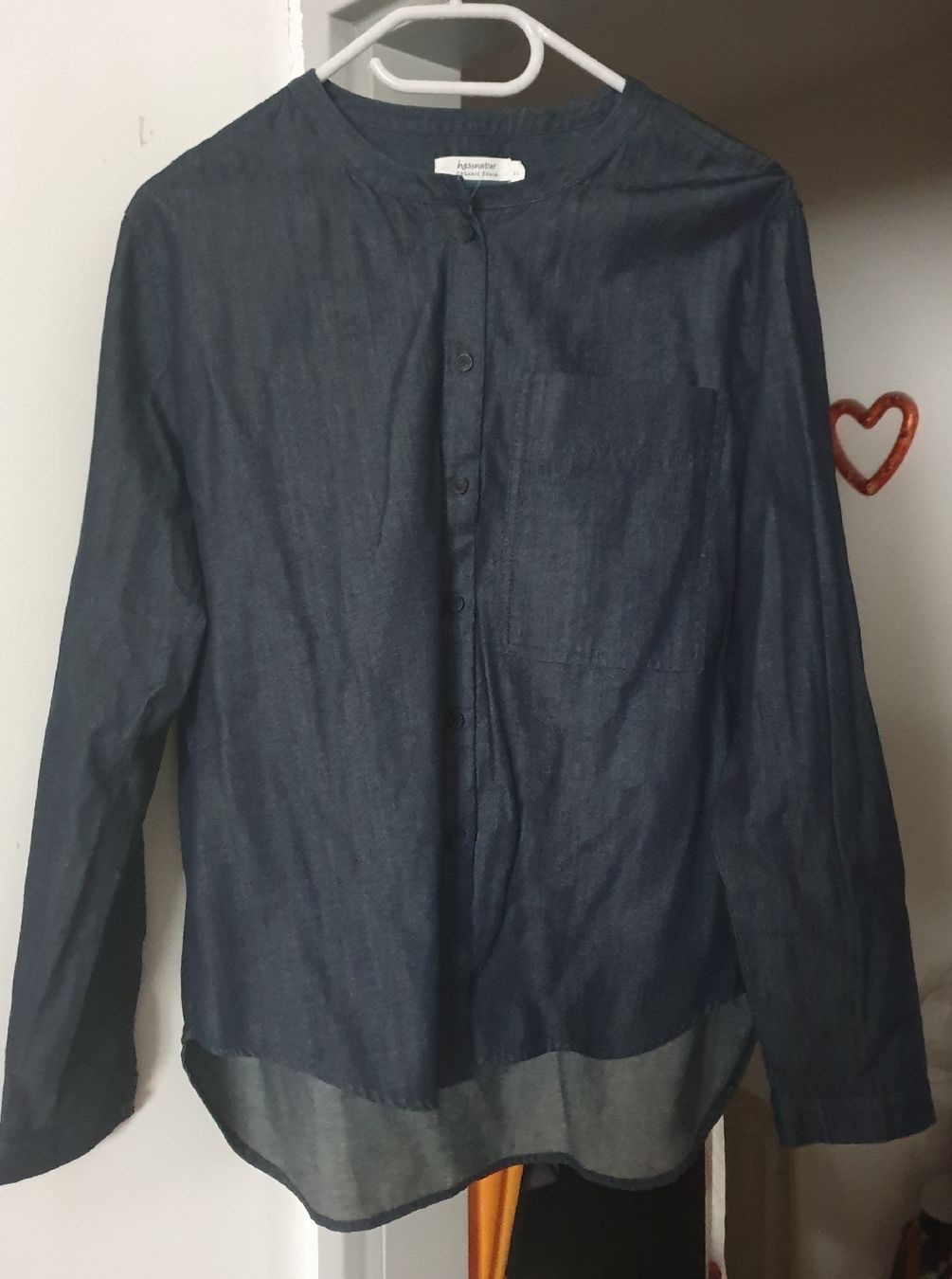 Hessnatur Camicette: Hess Natur schöne Jeansbluse Gr. 36 – Nuovo (secondo la descrizione) da Frenkendorf venduto da Moon111