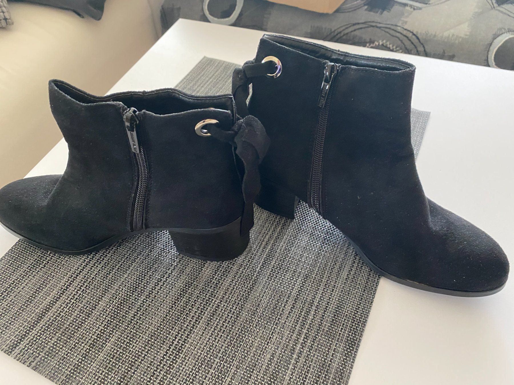 Damenschuhe: SCHWARZE STIEFELETTEN MIT REISSVERSHLUSS – Neu (gemäss Beschreibung) aus Hochdorf von Katja014 2