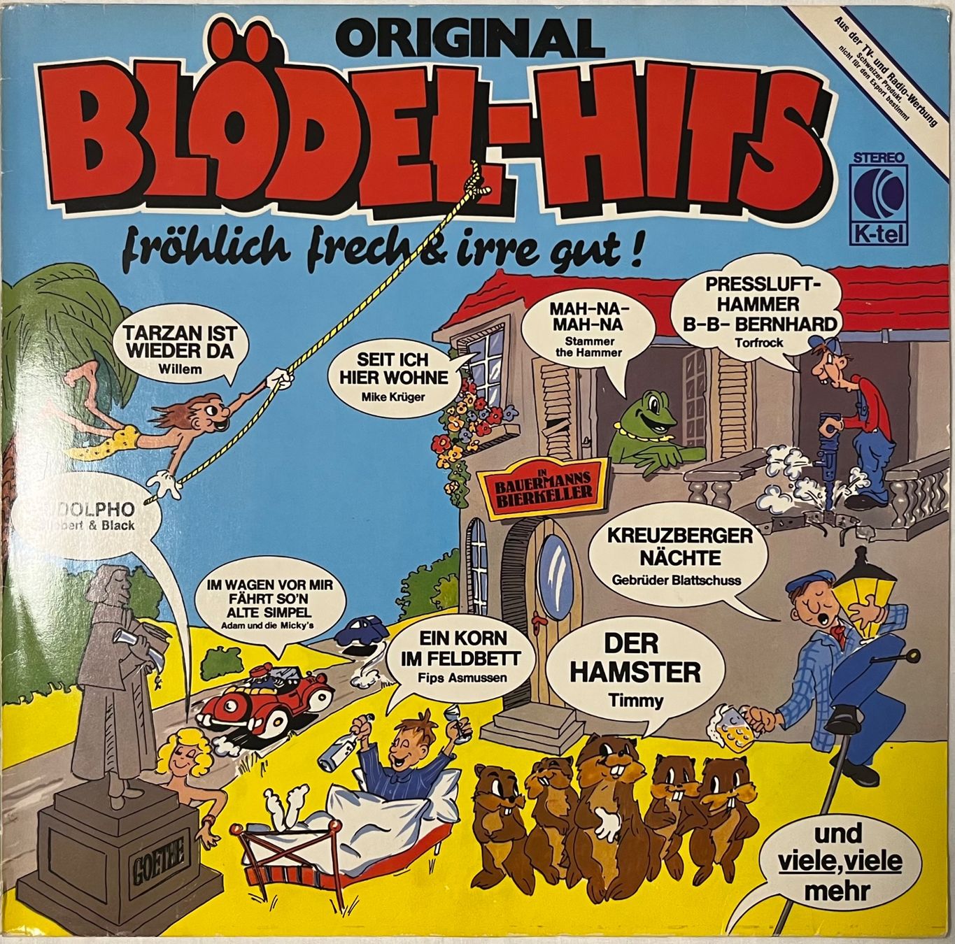 Dischi in vinile: Various - Original Blödel-Hits (Fröhlich Frech & Irre Gut!) – Usato da Döttingen venduto da zha_xh2w