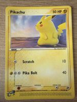 Pokémon Karte Pikachu 72/100 E-Serie 2003 Zustand gut