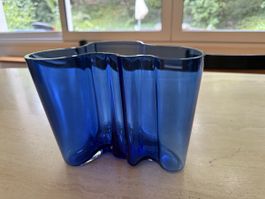 Alvar Aalto Vase Savoy ultramarinblau 160mm