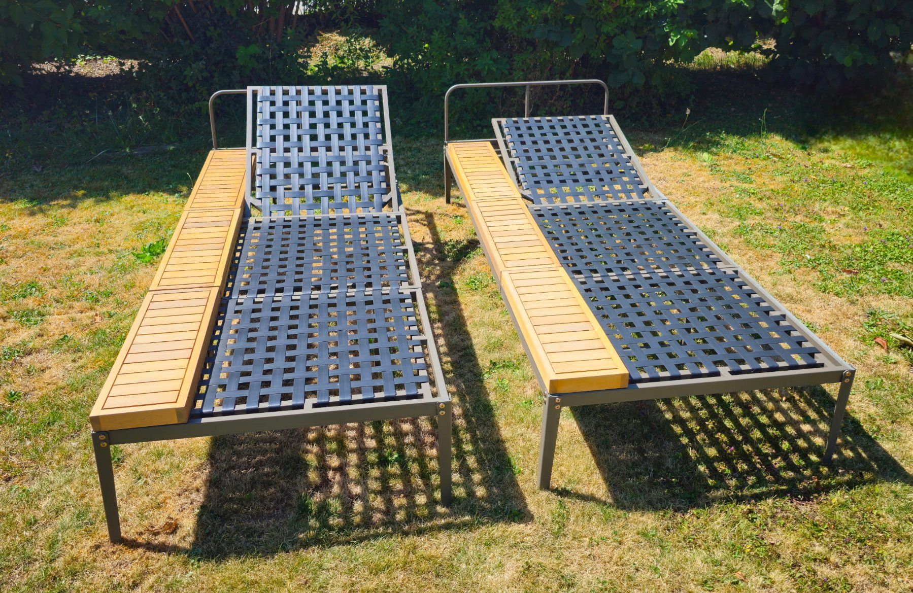 Sedie a sdraio: 2 x Gartenliegen / Liegestühle – Usato da Etzgen venduto da juj_b678 3