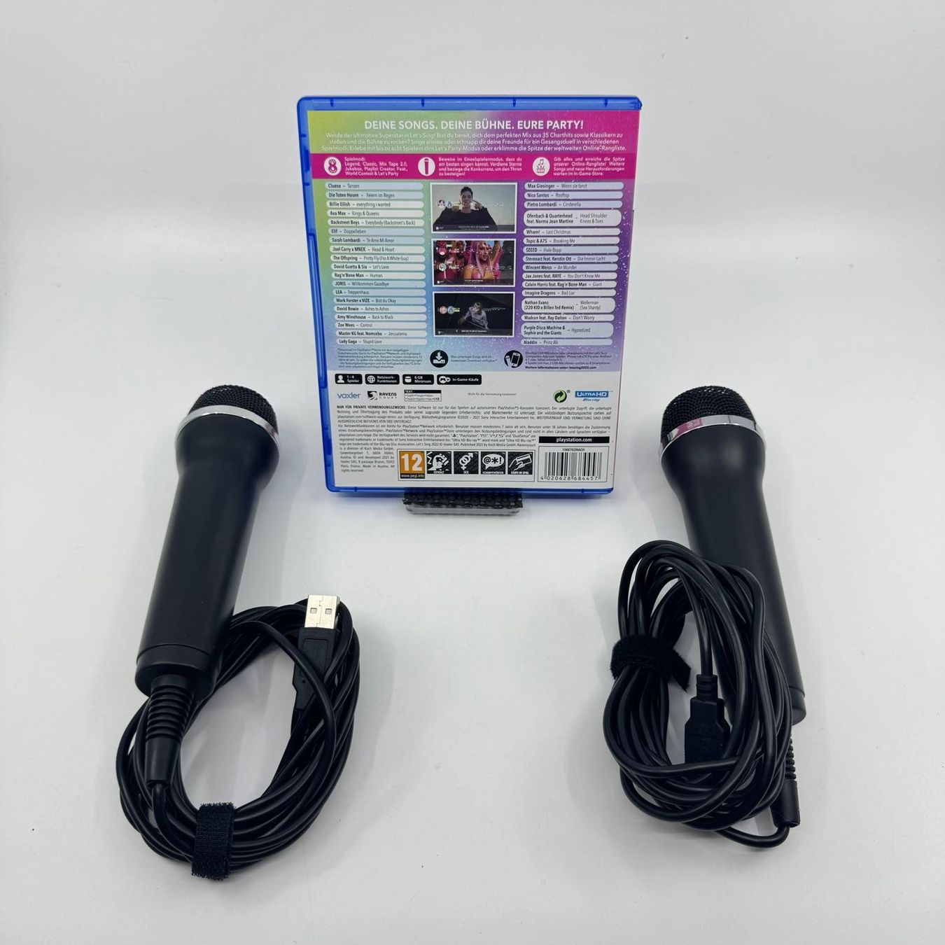 Giochi: Let's Sing 2022 inkl. 2 Mikrofone (PS5) – Usato da Herisau venduto da Seyashop1 2