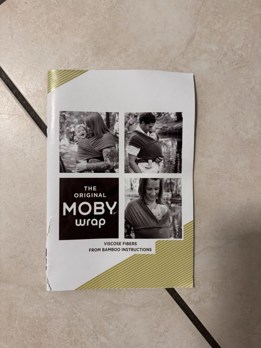 Moby Wrap Marsupi portabebè: Tragetuch  – Nuovo (secondo la descrizione) da Rupperswil venduto da GINGA-TYRESE 3