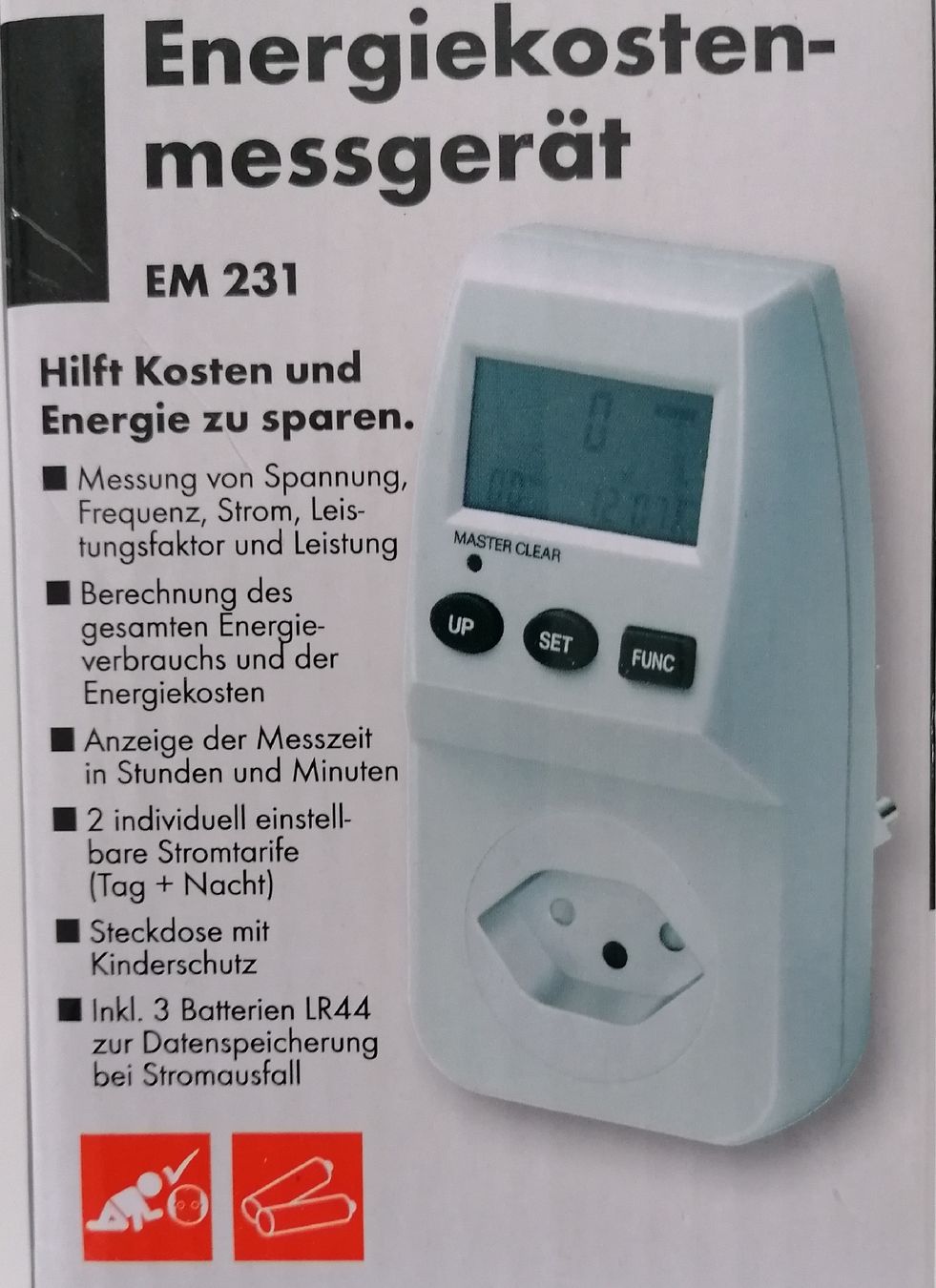 Messen: Energiekosten Messgerät – Neu und originalverpackt aus Dagmersellen von Mark.1234