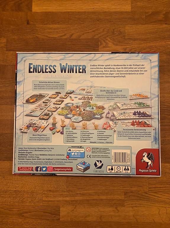 Spiele: Brettspiel : Endless Winter – Gebraucht aus Bönigen von ste_mj7s 1
