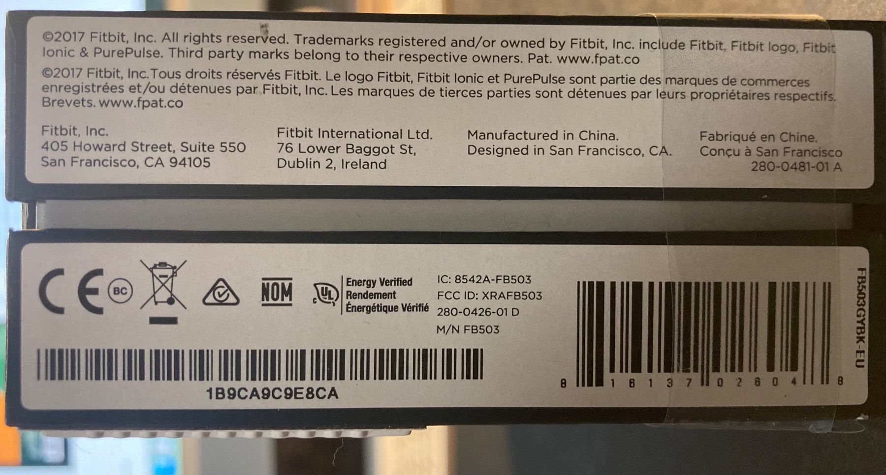Fitbit Smartwatch: Fitbit Ionic Smartwatch - Neu – Nuovo e nell'imballaggio originale da Tentlingen venduto da Cyclic99 2
