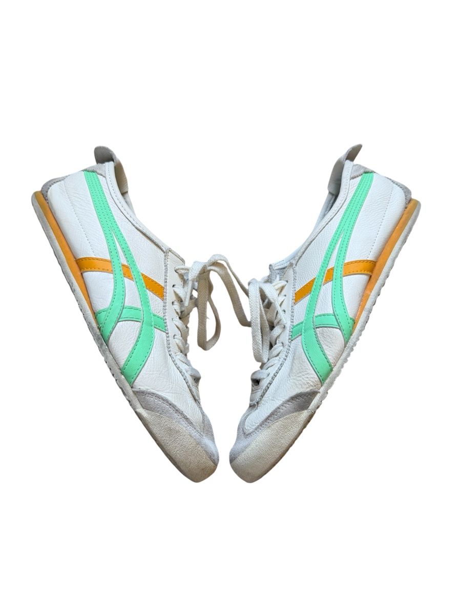 Onitsuka Chaussures hommes: Baskets Onitsuka Tiger blanches et vertes pointure 40.5  – D'occasion à Baulmes par resel_.tm