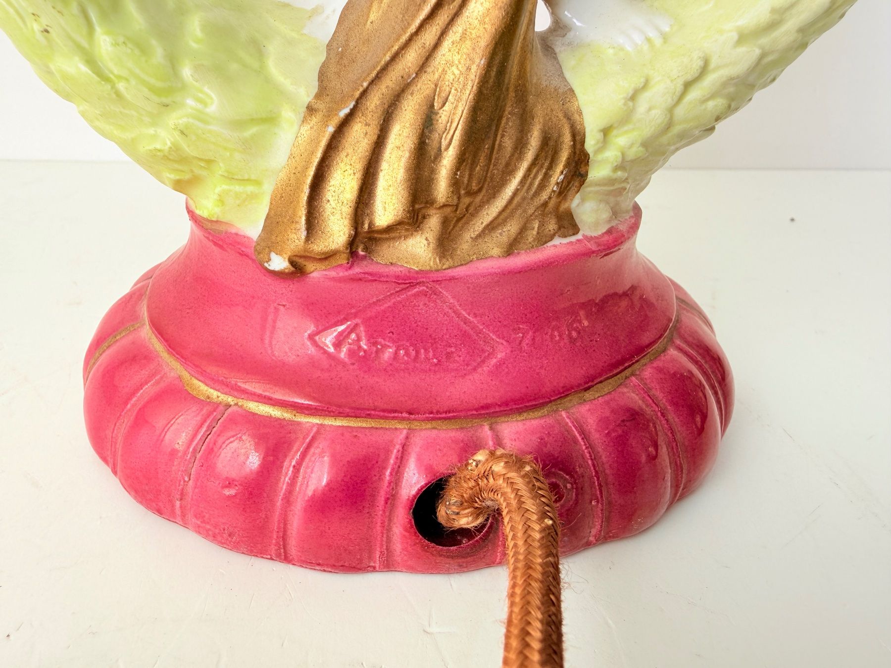 Lampade: Antike Jugendstil Tischlampe – Usato da Zwingen venduto da moje1 3