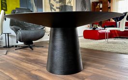 Loft - Eichenholz Esstisch Rund (massiv)