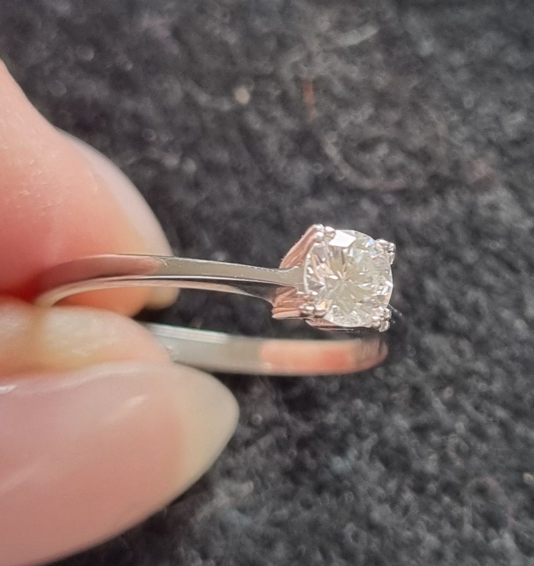 Ringe: Solitärring Weissgold Gr. 56 – Gebraucht aus Wiesendangen von A1R1 2