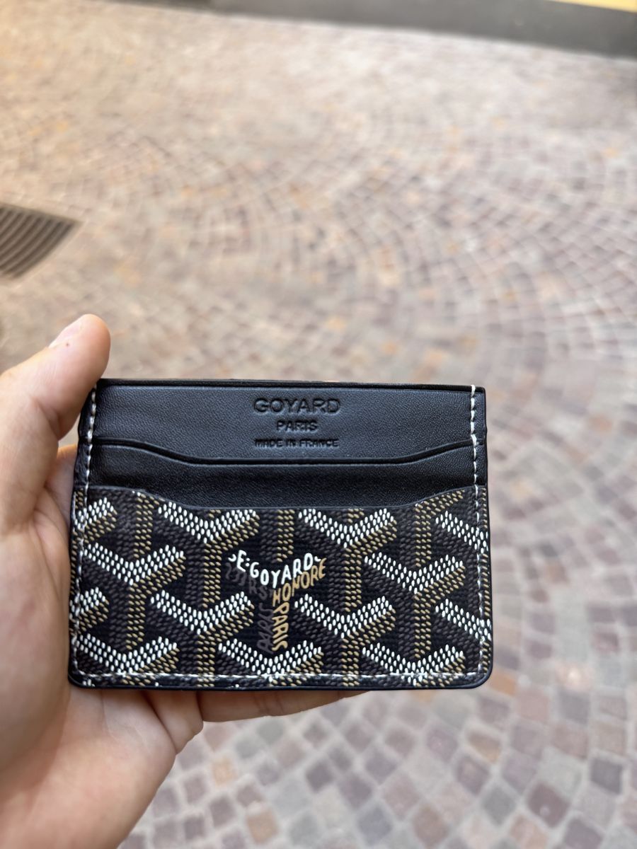 Goyard Portafogli: Goyard Saint-Sulpice Card Holder Black  – Nuovo e nell'imballaggio originale da Caviano venduto da reselleo21 1